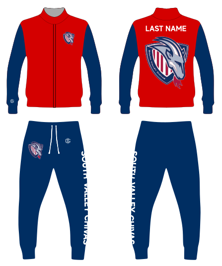South Valley Chivas - Full Zip Warmup Set
