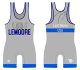 LWC Blue Freestyle Singlet