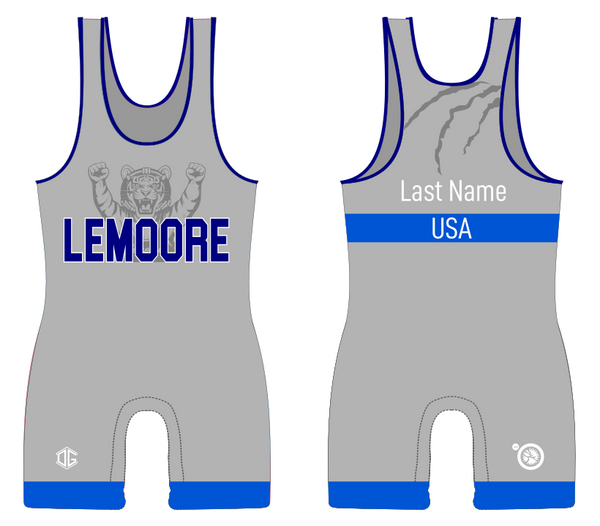 LWC Blue Freestyle Singlet