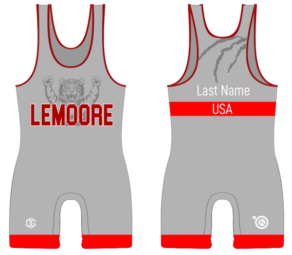 LWC Red Freestyle Singlet