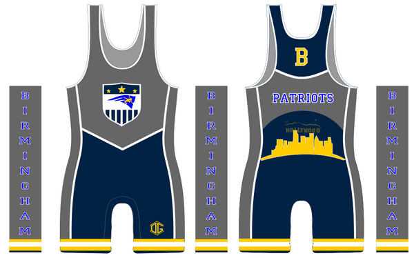 Birmingham HS Boys Cut Singlet