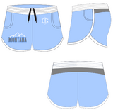 THE HILL Quarter Zip/Shorts Competition Set