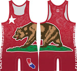 California Wrestling singlet (red)